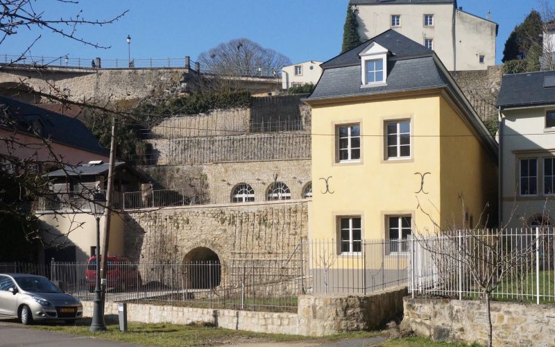 Renovation and extension to an Artist's house in Luxembourg-Clausen